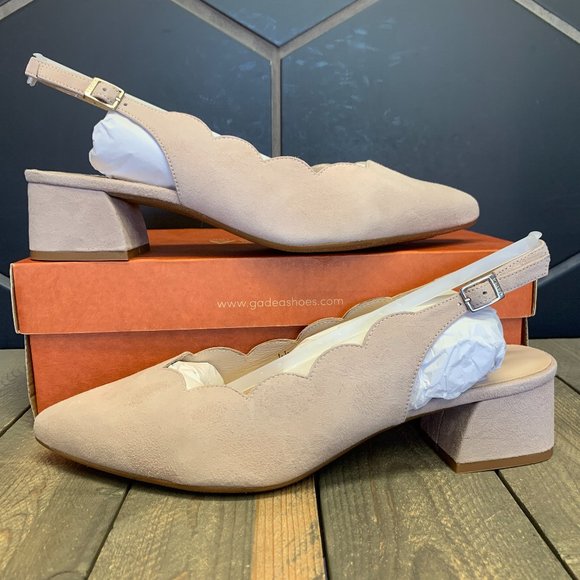 Gadea Shoes Gadea By Lodi C6 Boston Nude Pump Suede